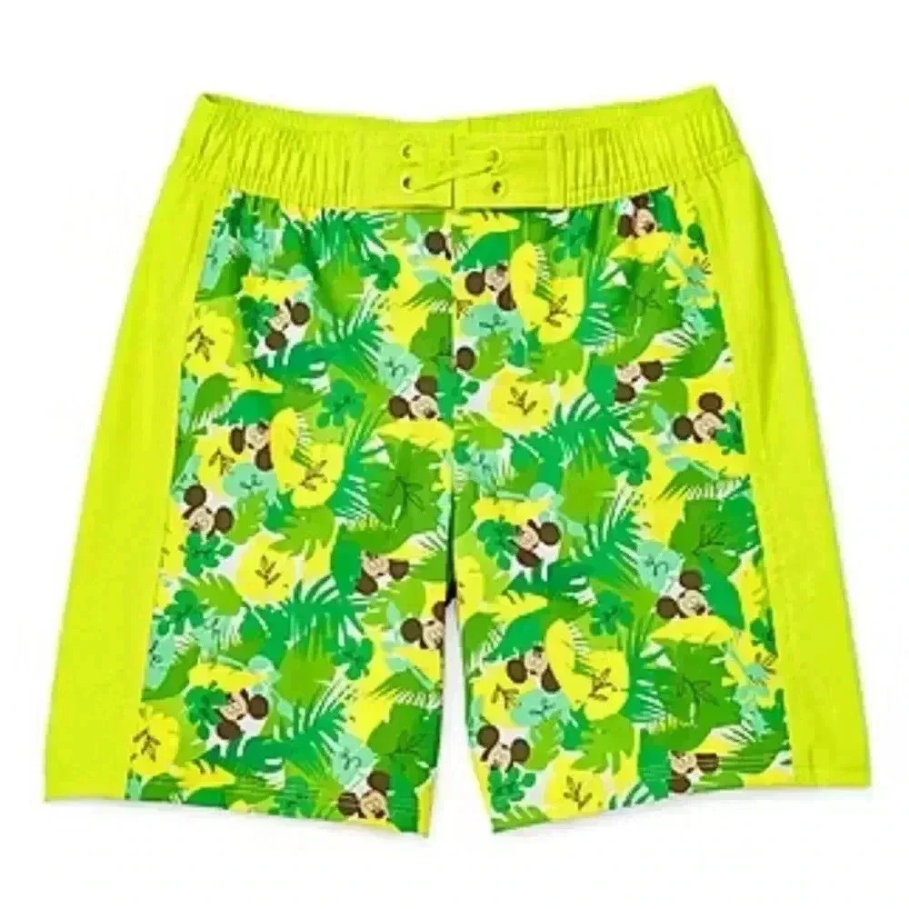 Disney Mickey Mouse Swim Trunks Little Boys Size 2 New W/T